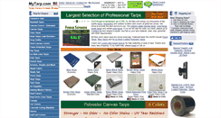 Desktop Screenshot of mytarp.com