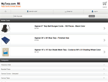 Tablet Screenshot of mytarp.com